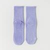 Ladies Spring and Autumn Pure Cotton Fitness Yoga Pilates Non Slip Sports Floor Mid Tube Socks