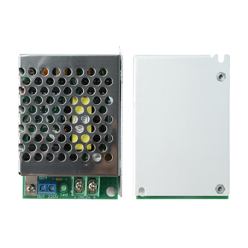 DC 12-14.5V to AC 220V 50Hz Inverter Module 50-100W Step-Up Transformer for Household Fan Motor Power Supply