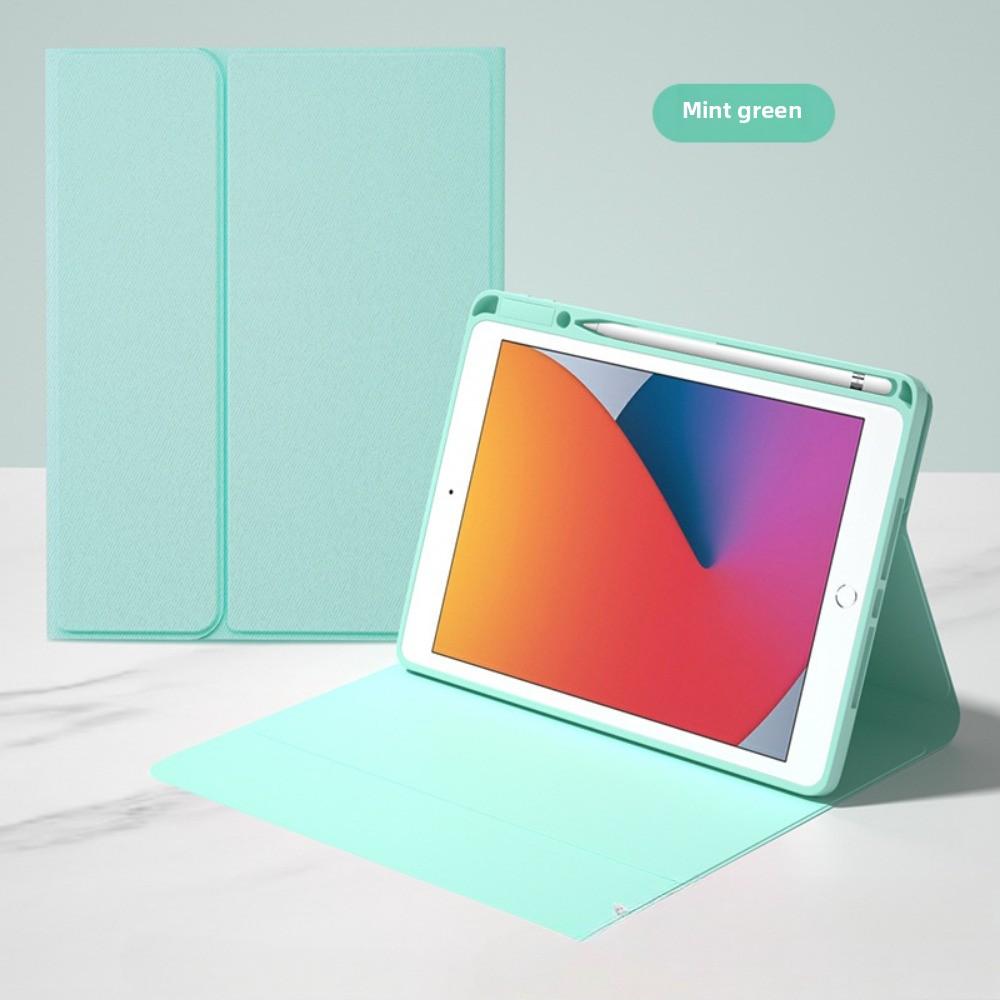 

Кожаный чехол-клавиатура для iPad 9th 10.2 с Bluetooth-клавиатурой Мягкий силиконовый чехол для Air 5 Pro 11 с держателем для карандаша iPad Air3/Pro 10.5