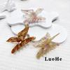 Luohe Acetate Large Butterfly Claw Hair Clip for Women's Updo Accessories
