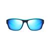 Gafas de Sol Polarizadas Construcción Sólida Resistentes al Deslumbramiento PC Unisex Gafas de Sol con Protección Solar y Almohadilla Nasal para el Hogar