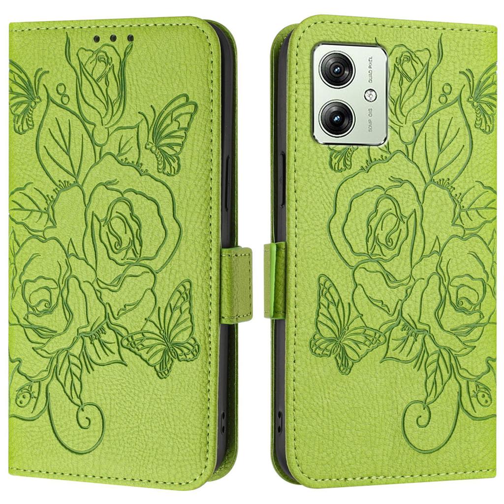 Wallet Leather Flower Phone Case Book For Motorola Moto G84 G54 G34 G24 G14 G04s G73 G53 G72 G32 G22 G71 G51 G31 G30 Cover