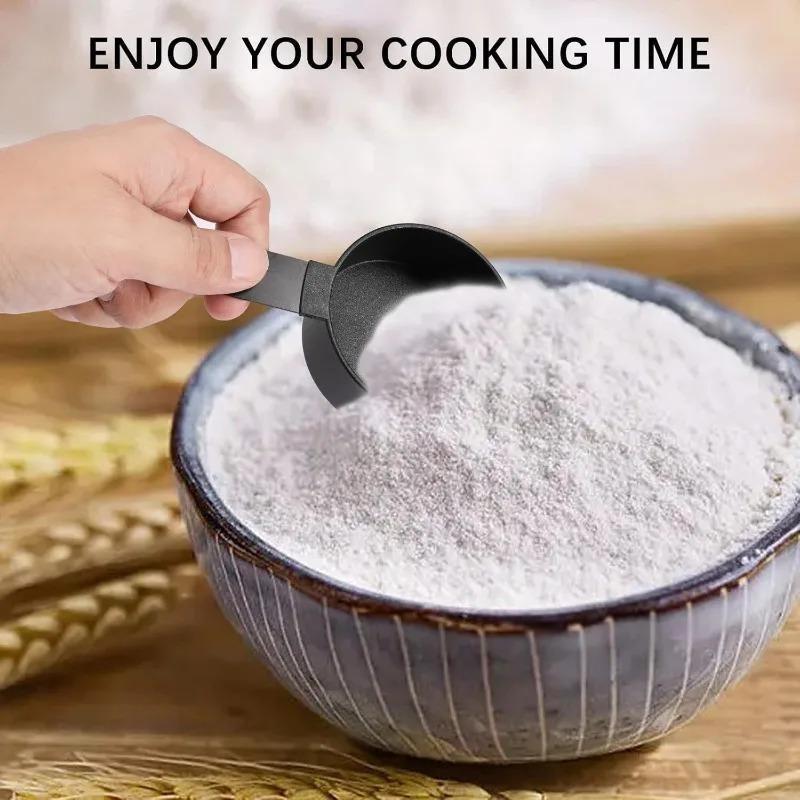 5/10pcs-set Measuring Spoons Cup Multipurpose Cake Flour Food Measuring Spoon Home Gadget Kitchen Cooking Baking Tools Accessories