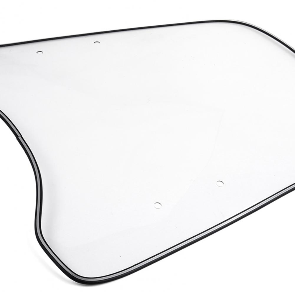 Motorcycle Windscreen Durable Windproof Transparent Extension Spoiler for Scooter