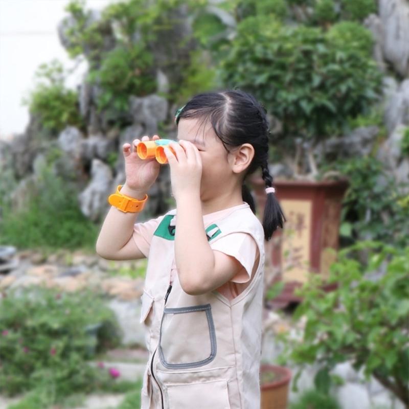 Utomhusutforskarset för barn Utklädnad & Låtsaslek Kostymer Tvättbar Barnsafari-väst Safarhatt för Pojkar Flickor