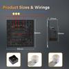 BSEED 1/2/3Gang Wifi Smart Wall Switches 2Way Tuya Smart Life Alexa Control For Stairs Corridor Mechanical Click Buttons 2Pack