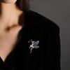 Angel Wings Premium Wing Brooch Premium Dancing Girl Coat Corsage Creative Clothing Pin Clothing Accessories