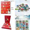 Weihnachts-Countdown-Kalender Überraschung Racing Blind Box Kinderspielzeug für Kinder und Erwachsene