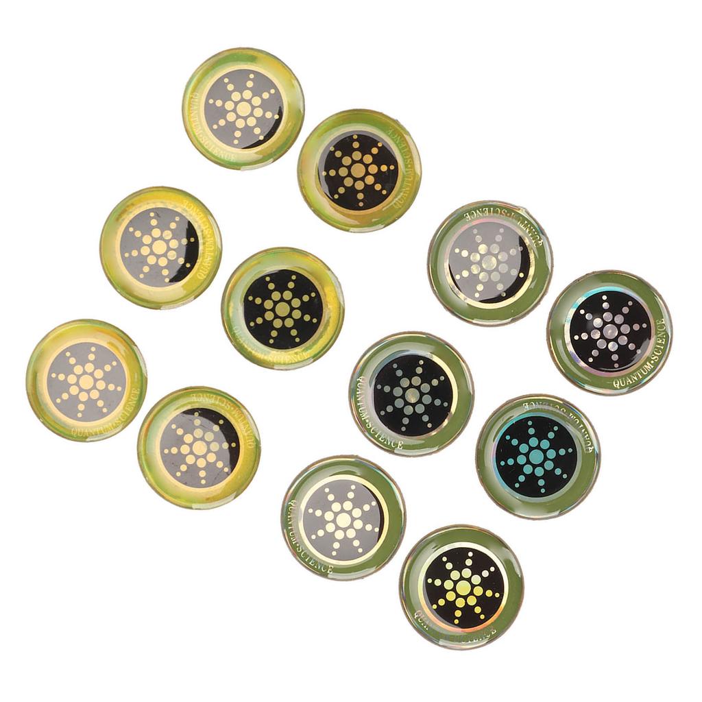 6pcs Cell Phone Stickers Self Adhesive Radiation Protection Stickers for Computers Phones 5G