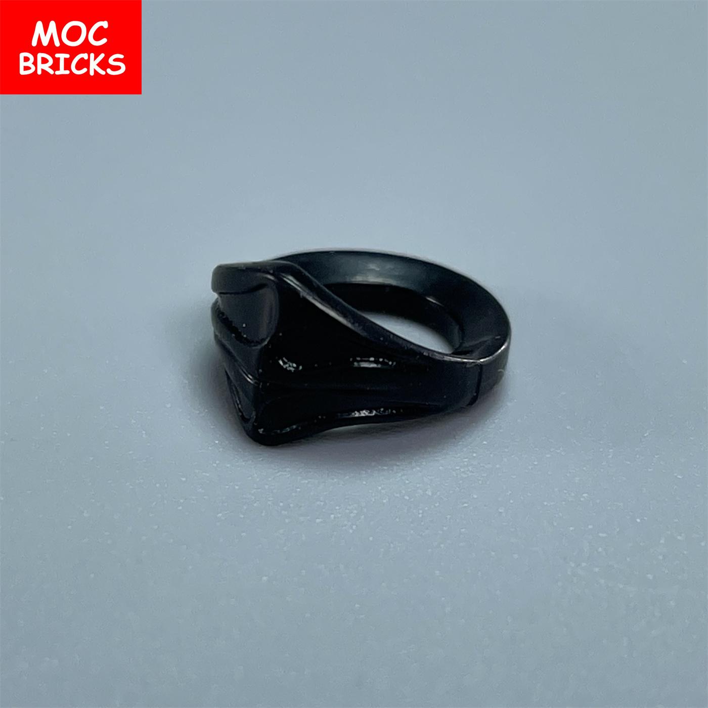 

8pcs/lot MOC BRICKS mask Green Black White Blue Red bandana scarf Suitable featuring 15619 Instructive Construction Blocks Gifts