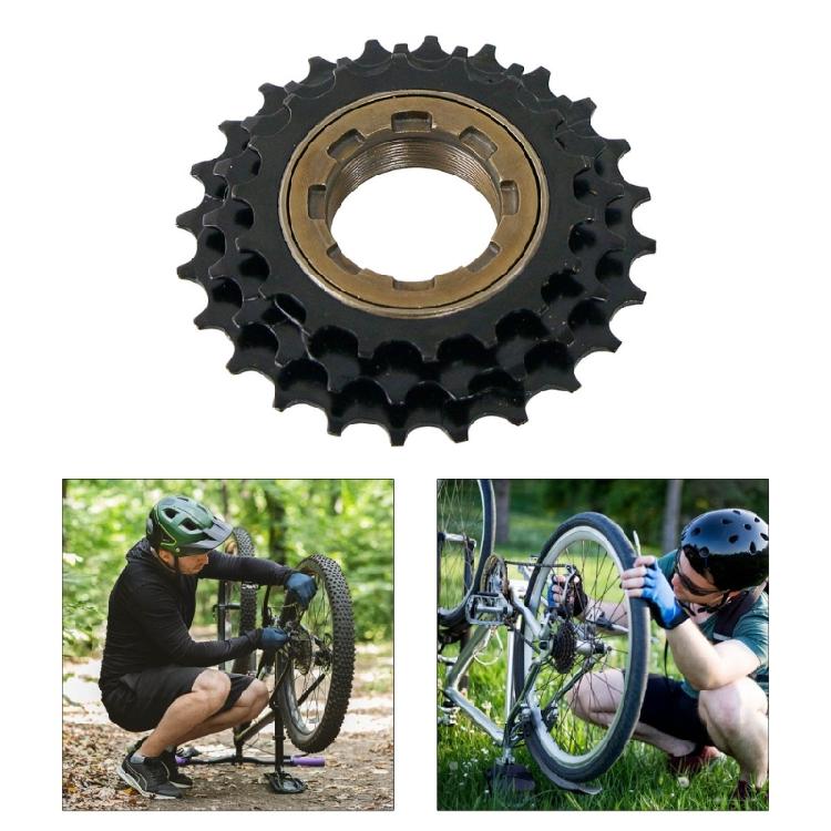 Bicycles Freewheels Cassettes Sprocket Teeth 3 Speed Freewheels Replacement Screw On Flywheel Cycling 3 Speed Cassettes