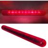 Command Electronics 12V LED Surface Mount Third Brake Light – Modern OEM RV, Truck, & Trailer Stop Light – Sealed Polycarbonate Lens – CSA