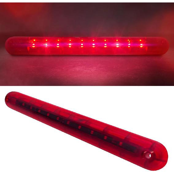 Command Electronics 12V Светодиодный Накладной Третий Стоп-Сигнал – Современный OEM Стоп-Сигнал для RV, Грузовиков и Прицепов – Герметичный Поликарбонатный Рассеиватель – CSA