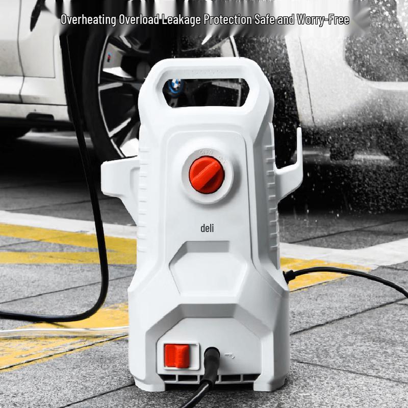 Deli DL882210 Household High-Pressure Washer CN Plug (adapter Included)