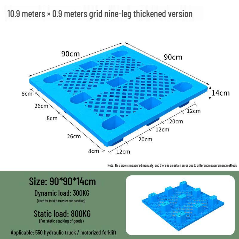 Moisture-Proof Plastic Forklift Pallet Stand