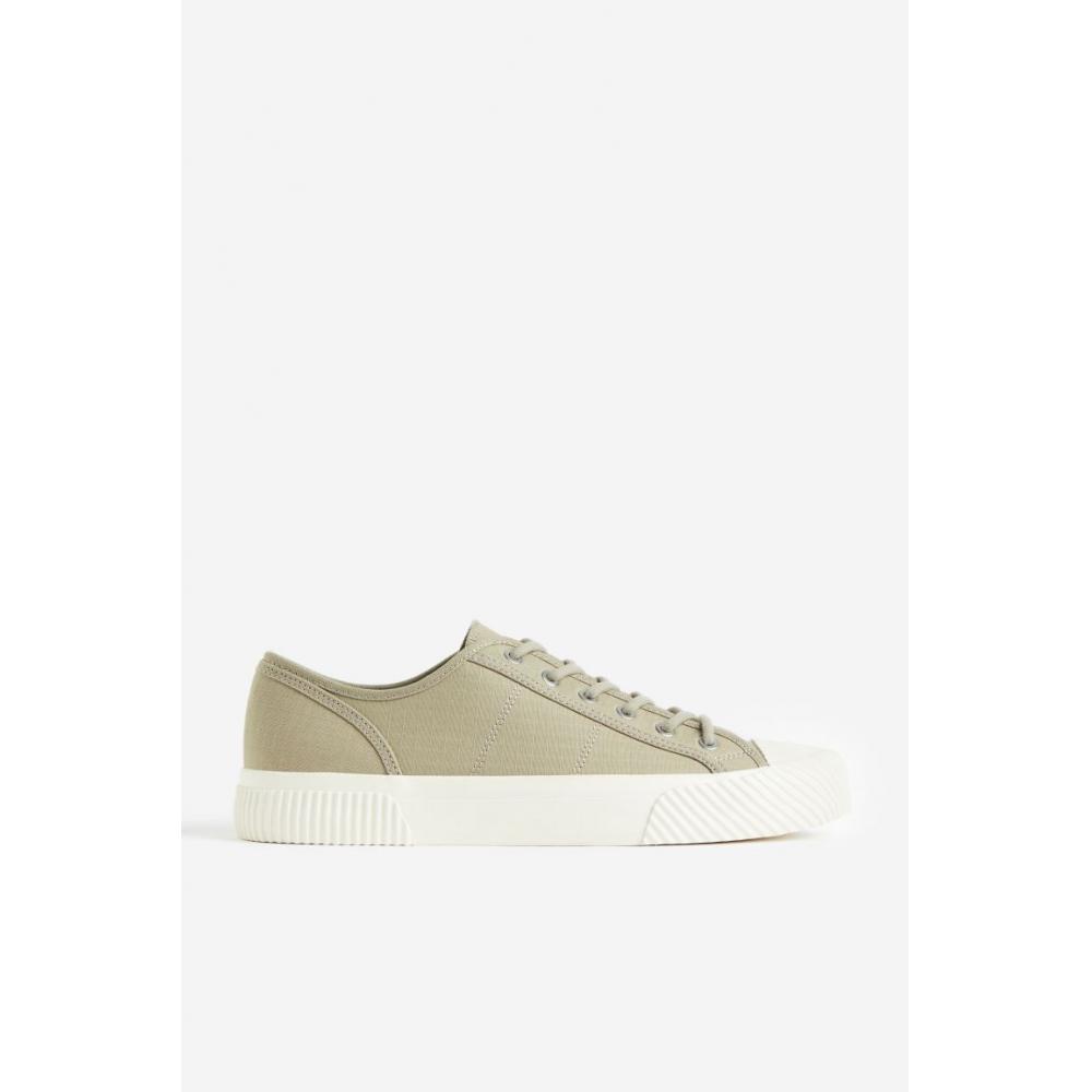

Кроссовки HM Canvas зеленый хаки