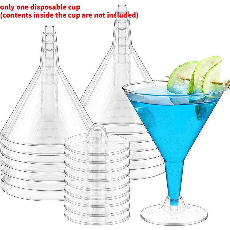 Disposable Tasting Cups With Transparent Design For Desserts And Beverage Sampling Transparency