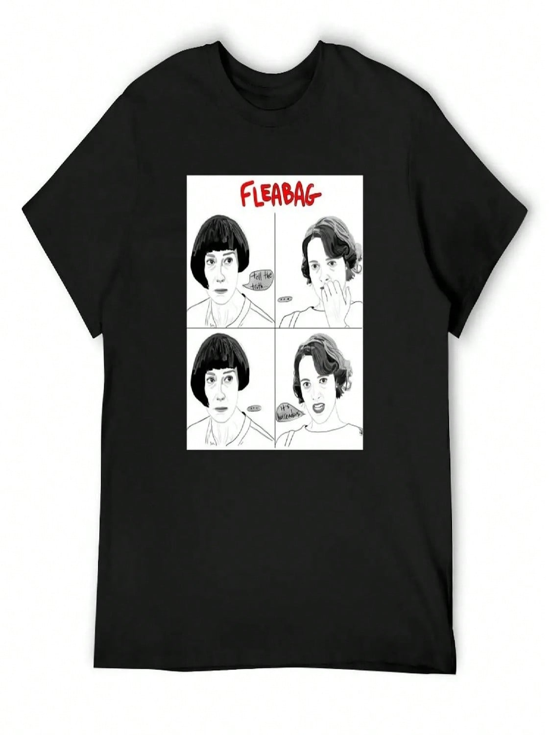 Fleabag T-Shirt Louboutins Sports Fans Clothes Customs unisex Clothings S разноцветный