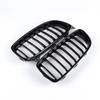 Front Pair For BMW Kidney Grille F32 F33 F36 F82 F83 2014-2020 Color:Glossy Black