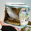 Portable Parrot Bag: Breathable, Transparent, Crossbody Carrier for Budgie & Cockatiel - Detachable Design for All Seasons