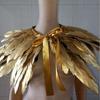 Double-Layer Goose Feather Shawl: Party Vest & Cowl