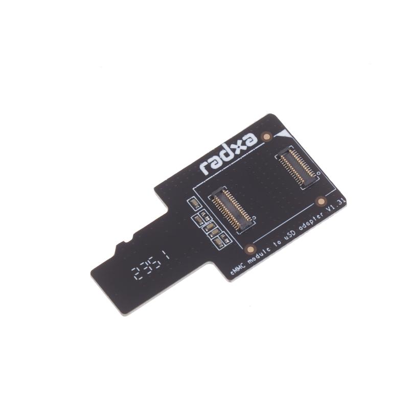 Emmc To Usd Board Adapter Board Microsd Tf Card Burning Modules For Rock Pi 4A/4B