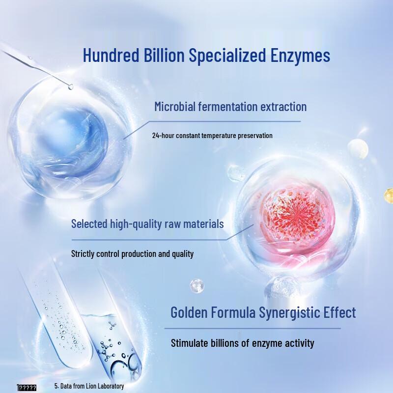 Lion King Chilizijia Enzyme Whitening Fresh Fruit Toothpaste Set