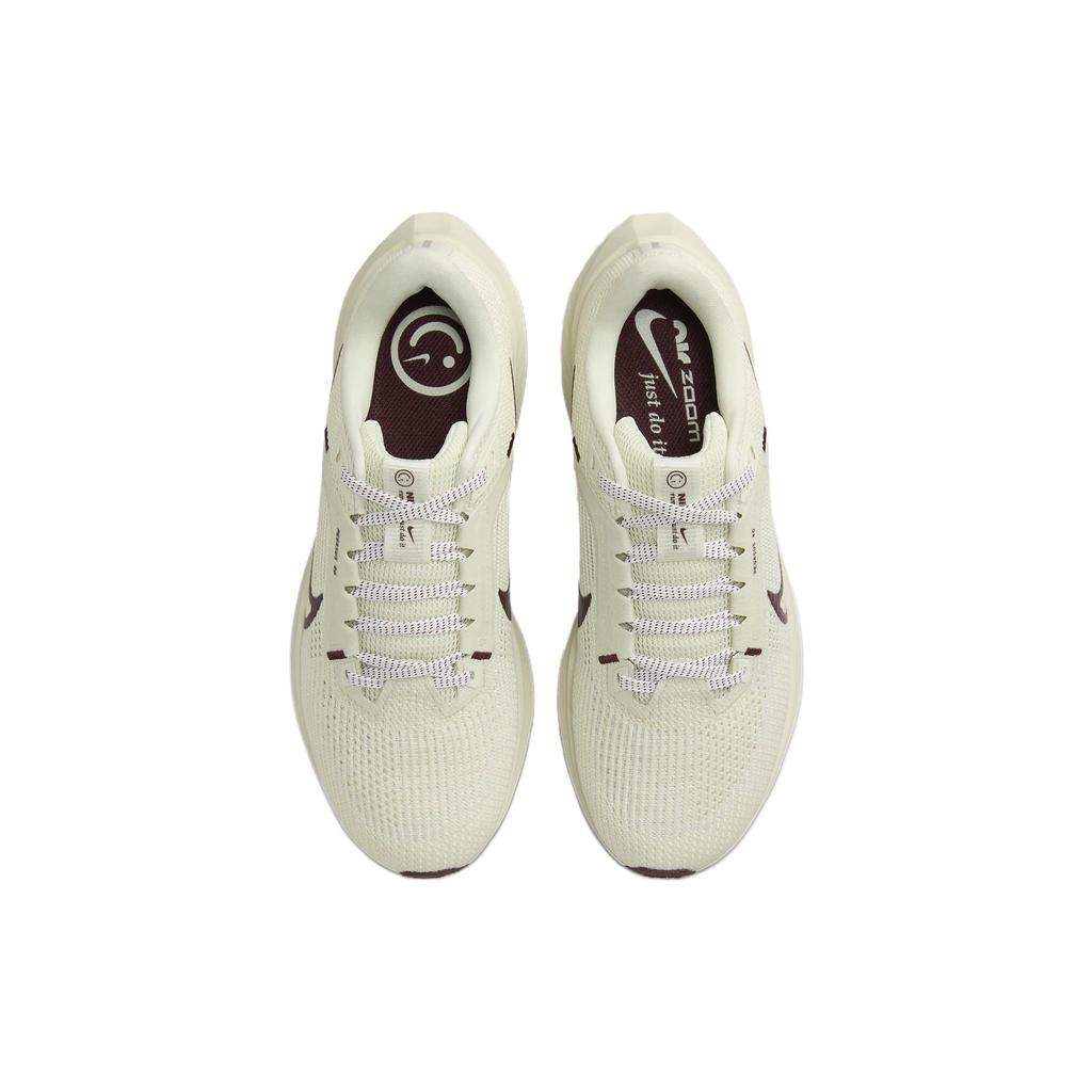 Nike Air Zoom Pegasus 40 Sea Glass Burgundy Women Sneakers Cream White Burgundy-Crush FN7098-020