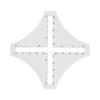 Acrylic Sewing Tool With Multifunction Designs For Measuring Cutting And Sewing Portable For Craft Use