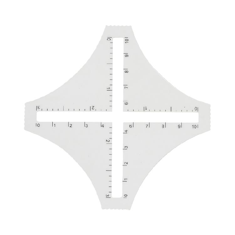 

Acrylic Sewing Tool With Multifunction Designs For Measuring Cutting And Sewing Portable For Craft Use 1