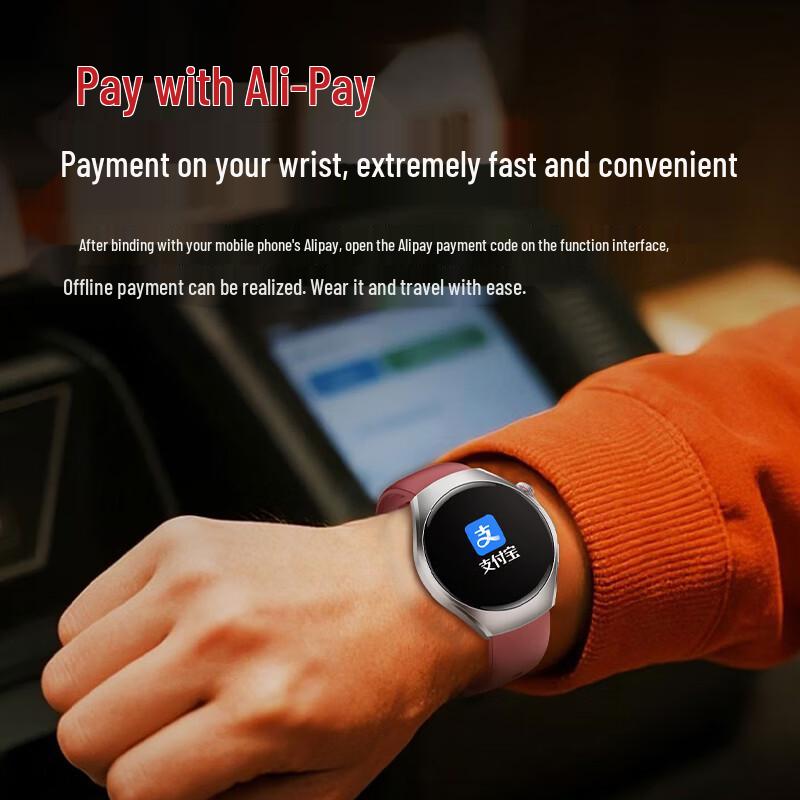 Smart Health Monitoring Watch with ECG & Blood Pressure (CN version)