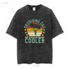 Fallschirmspringer Papa T-Shirt Lustig Vintage Fallschirmspringer Vatertag Fallschirmsprunglehrer Fallschirm für Männer lang- oder kurzärmelig vintage