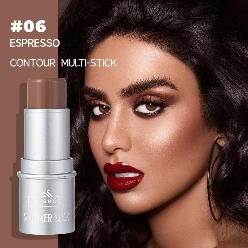 

Face Brown Contouring Bronzer Stick Многофункциональный хайлайтер Румяна Silkworm Brightening Sculpt Facial Outline Shadow Cosmetic 06 Contour-1pc