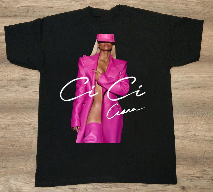 

Hot Trend Ciara Concert Tour Black Cotton Size S To 5XL Shirt Unisex T-Shirt XL
