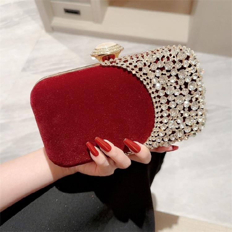 Women Evening Handbag Small Phone Wallet Purse Shoulder Bag Detachable Chain