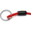 1.8m x 5mm Trailer Safety Cable, Trailer Brake Cable, Coiled Cable, for Emergency Towing of Camper Trailer