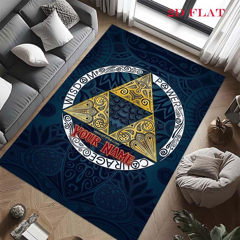 Custom Fantasy Games Carpet Rug for Living Room Bedroom Home Sofa Decoration,Kids play Nonslip Floor Mat