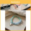 Butterfly Blue Delicate Bracelet For Women Sweet Style Beaded Friendship Jewelry