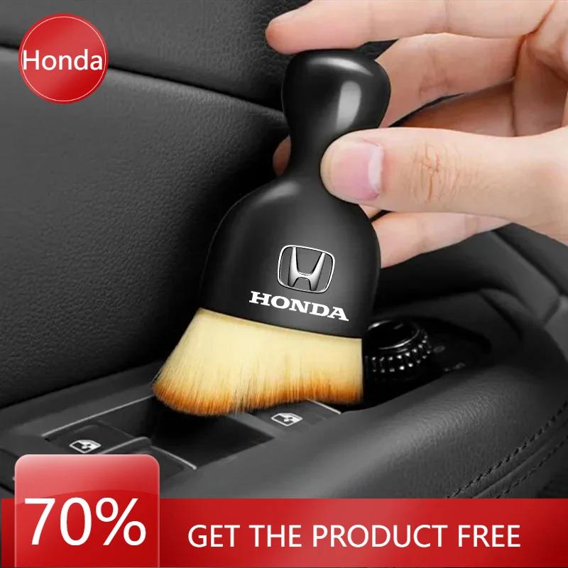 Car Hot 2025 Car Interior Cleaning Brushes Air Outlet Cleaning Center Console Clean Tool Soft Brush for Honda Mugen Civic Accord