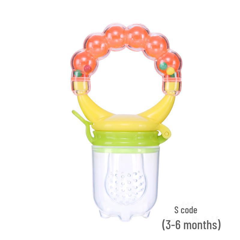 Multi-Color Fruit Pacifier & Teether - Baby Nutrition Aid