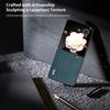 Für Honor Magic V Flip 5G Hülle Echtes Rindsleder Hart-PC Handyhülle
