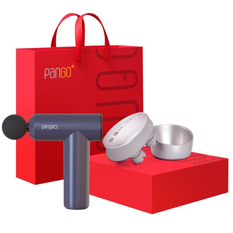 Pangao Mini Fascia Gun & Head Massager Gift Set