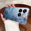 Jelly Casing For Xiaomi 14T 14TPro Clear Silicone Soft TPU Back Cover For Xiaomi 14T Pro Cute Cat Rabbit Heart Protective Case