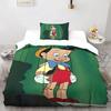 3D Gedruckte Pinocchio Bettbezug Kissenbezug Pinocchio Bettwäsche Set Erwachsener Junge Mädchen Schlafzimmer Dekoration Kinder Einzel Doppel