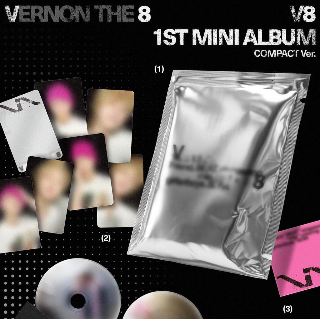 [Lugar de Nacimiento] V8 (EL 8 Y VERNON DE SEVENTEEN) [V8] 1er Mini Álbum - Edición Compacta