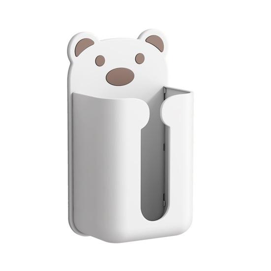 

Компактный 4 цвета, простая гладкая бумага для извлечения, мультяшный настенный держатель для салфеток, коробка для салфеток хаки