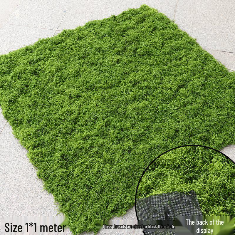Bionic Artificial Moss Turf Micro Landscape Ornaments for Bonsai and Potted Plant Landscaping