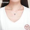 BAMOER Genuine 925 Sterling Silver Letter P Alphabet Beads Charms Fit Charm Bracelets & Bangles DIY