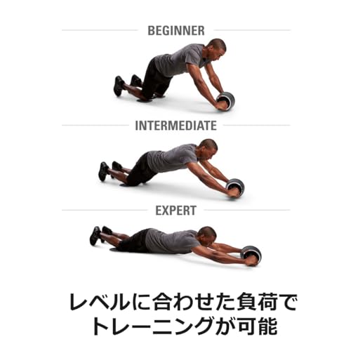 [Authentic Japanese Product] Harbinger Ab Carver Pro Ab Roller for Abdominal Exercises, Home Gym, Core Training, and Strength Training (Product Code: