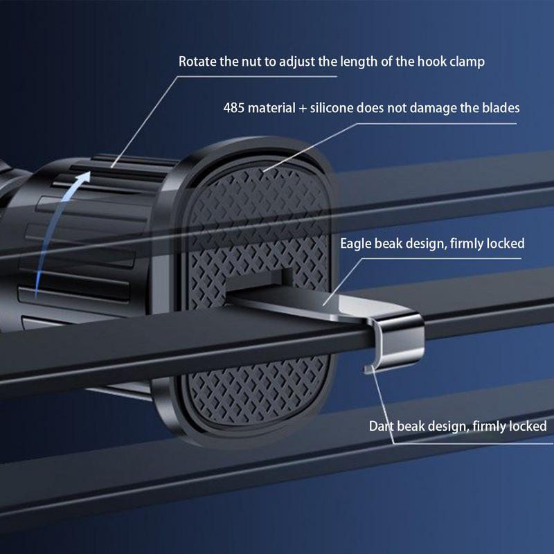 Universal Car Cup Holder Car Air Vent Clip Mount 17mm Ball Head Base Spiral Hook Fixed Cup Holder Interior Bracket